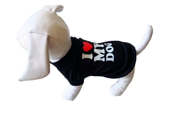 Playera i love my dog - Imagen 3