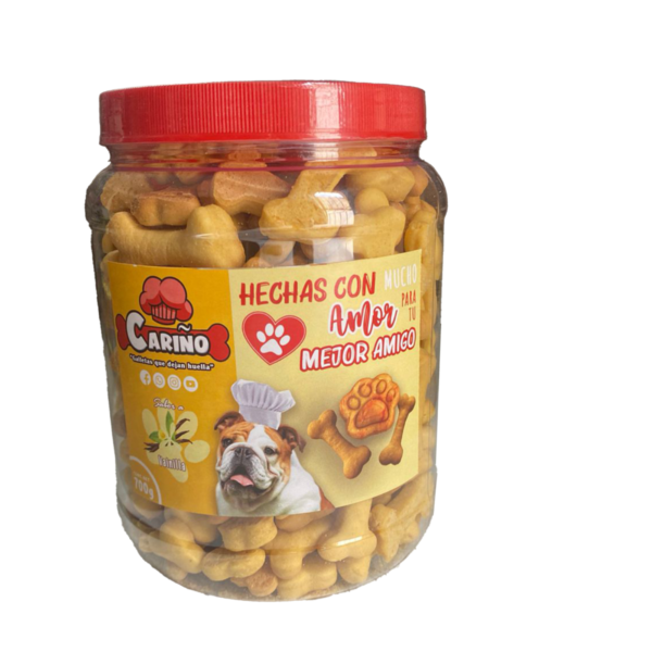 Galletas para perro "Cariño" Sabor vainilla